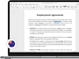 HR documents Australia