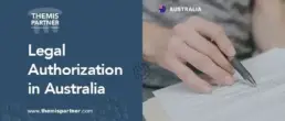 Legal authorization Australia