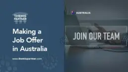 Making job offer Australia