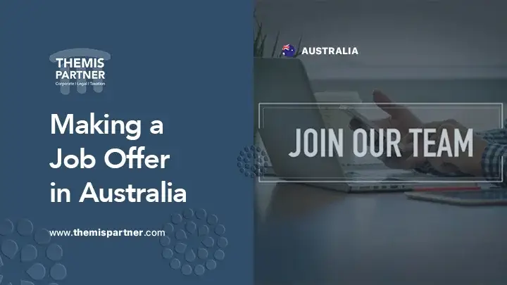 Making job offer Australia